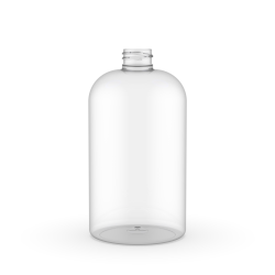 Flat Base Boston Round - 28/410 100% PCR 750ml - MH-EY7075